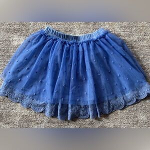 Matilda Jane Blue Embroidered Skirt